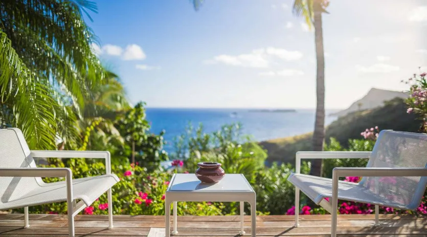  vacation rental photo St Barthelemy WV ACA Villa Acamar St Barts Villa ACAdek08 desktop