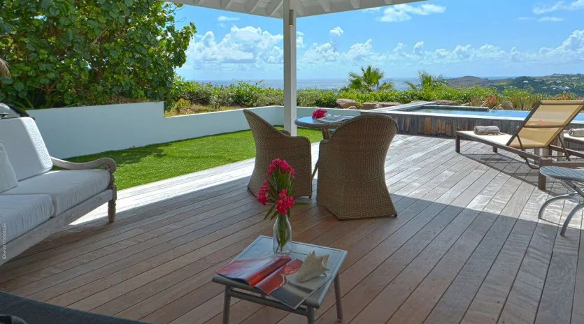  vacation rental photo St Barthelemy WV APN Villa Alphane St Barts Villa apndek02 desktop SBP