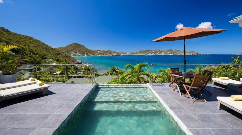  vacation rental photo St Barthelemy WV AUS Villa Mirande St Barts Villa AUSpol01 desktop SBP