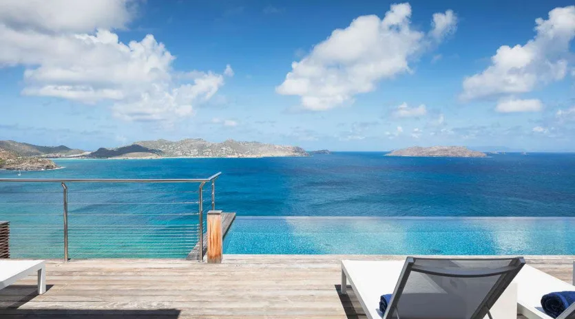  vacation rental photo St Barthelemy WV CAA Villa Cap Azul St Barts Villa CAAviw01 desktop