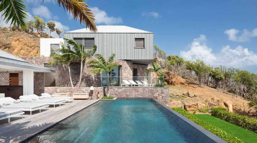  vacation rental photo St Barthelemy WV FEL Villa Felicita St Barts Villa FELaer03 desktop SBP
