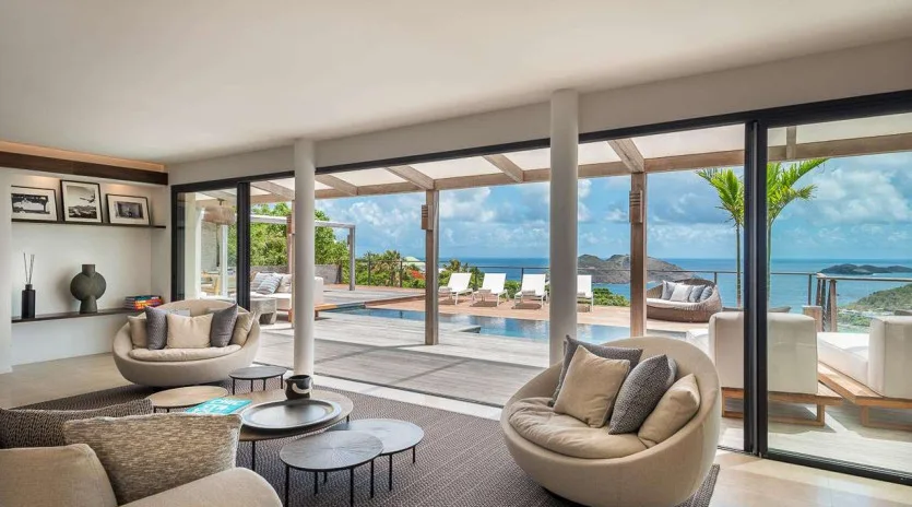  vacation rental photo St Barthelemy WV ONE Villa Casawapa St Barts Villa ONEliv03 desktop SBP