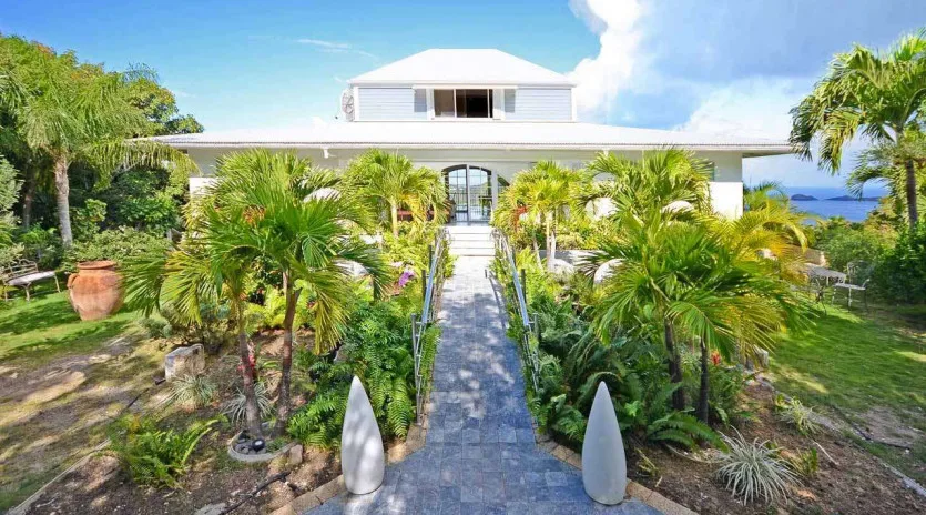  vacation rental photo St Barthelemy WV PTP Villa Petit Pont St Barts Villa ptpent01 desktop
