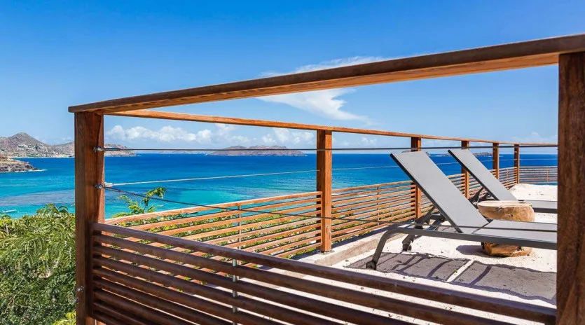  vacation rental photo St Barthelemy WV TAR Villa Star St Barts Villa TARdek01 desktop