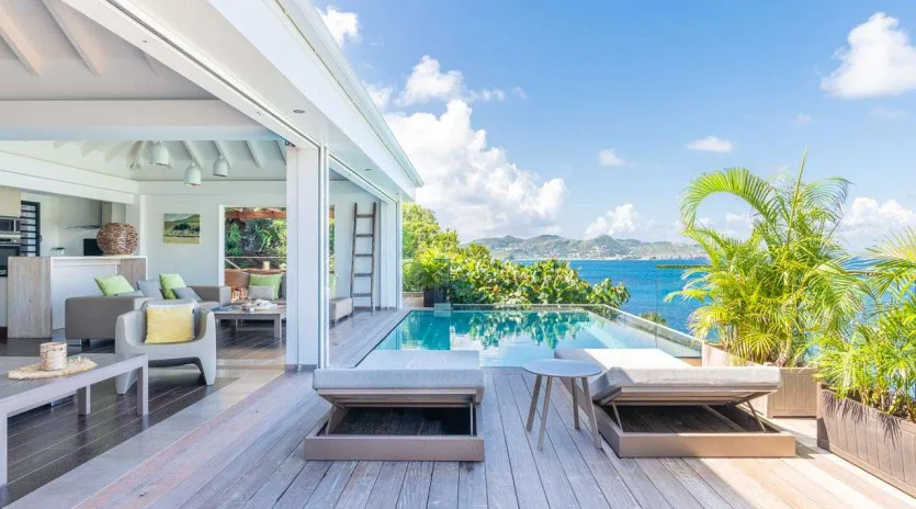  vacation rental photo St Barthelemy WV UPS Villa Upside St Barts Villa UPSpol02 desktop SBP