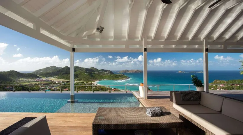 6 vacation rental photo St Barthelemy WV IEW Villa W View St Barts Villa iewter04 desktop SBP
