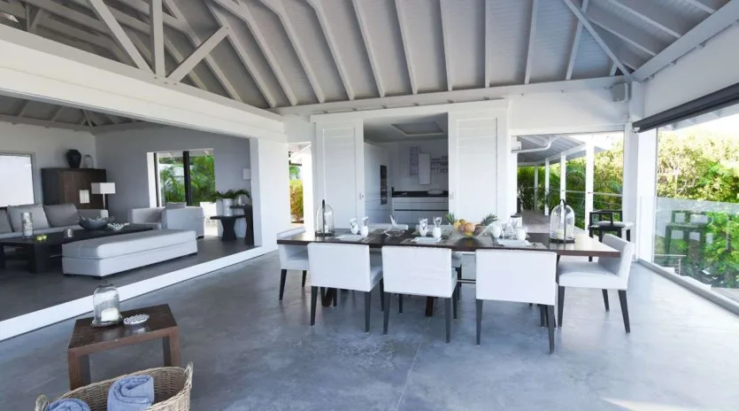  vacation rental photo St Barthelemy WV ABB Villa ABB St Barts Villa ABBdin02 desktop SBP