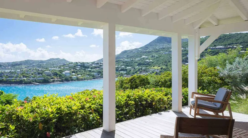  vacation rental photo St Barthelemy WV AOM Villa Aum St Barts Villa AOMdek02 desktop