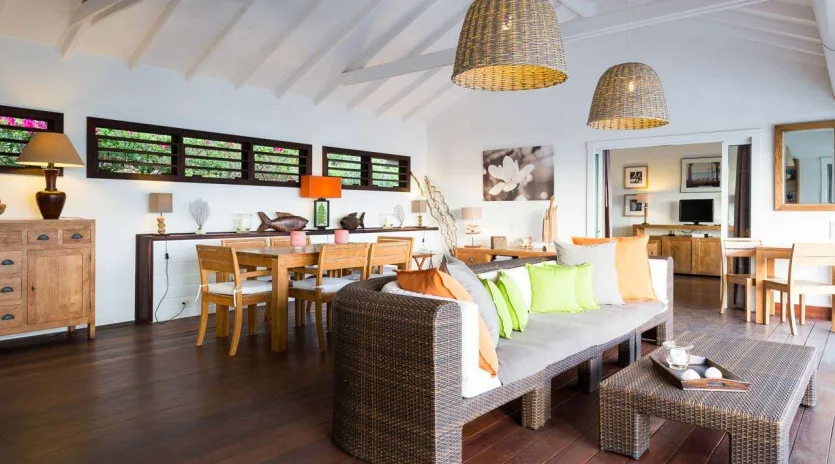  vacation rental photo St Barthelemy WV BOU Villa Phoenix St Barts Villa BOUliv01 desktop SBP