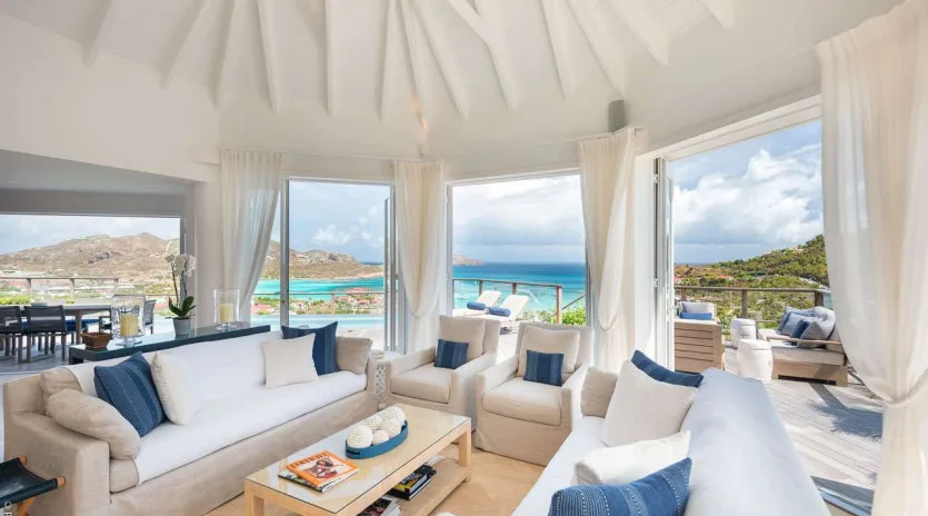 vacation rental photo St Barthelemy WV RIG Villa Villa Romana St Barts Villa RIGliv01 desktop SBP