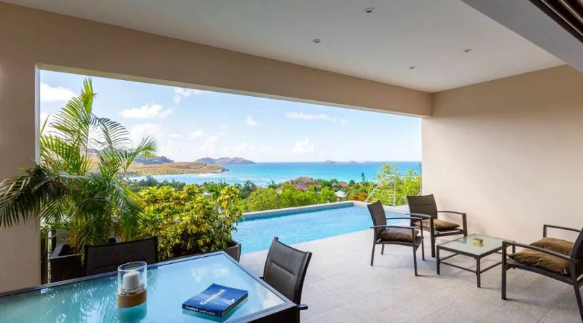  vacation rental photo St Barthelemy WV SUA Villa Suite Acajous St Barts Villa SUAint01 desktop SBP