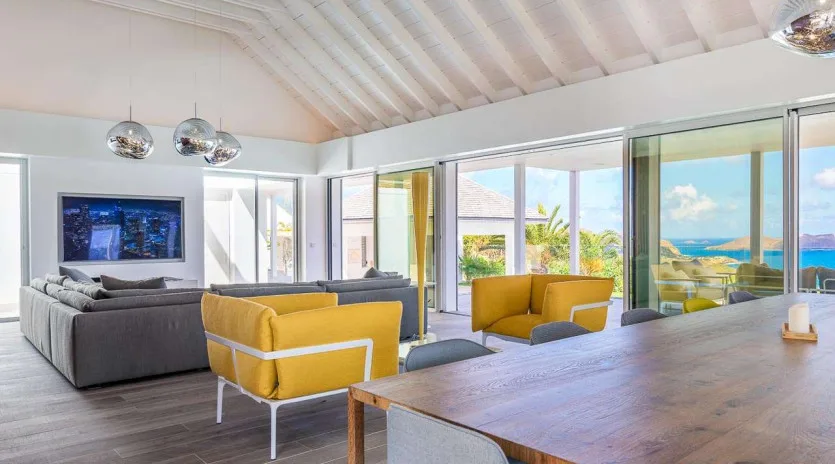  vacation rental photo St Barthelemy WV VIN Villa Wine Note St Barts Villa VINliv02 desktop