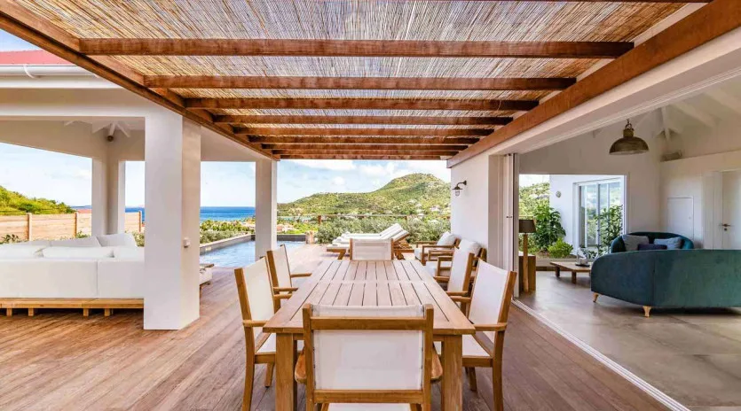  vacation rental photo St Barthelemy WV APE Villa Au Paille En Queue St Barts Villa APEdin02 desktop SBP