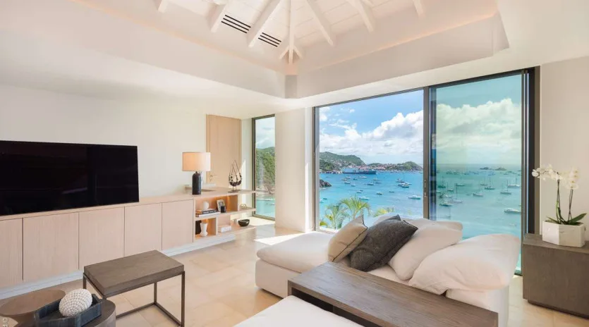  vacation rental photo St Barthelemy WV BCA Villa Bianca St Barts Villa BCAliv02 desktop SBP