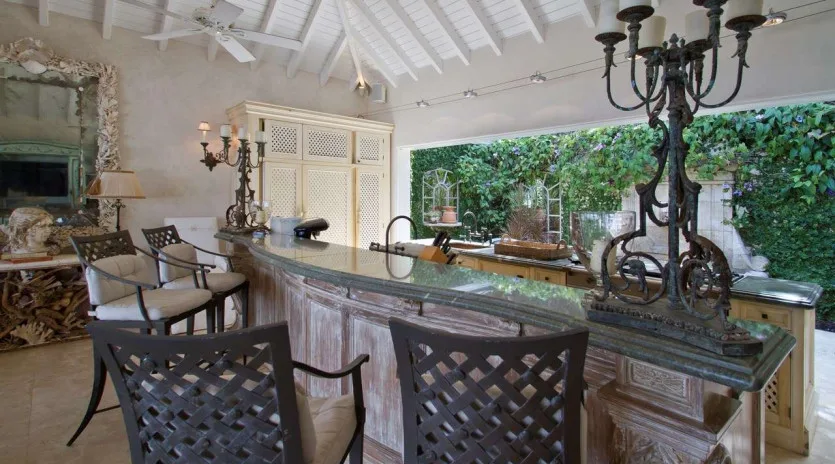  vacation rental photo St Barthelemy WV BTR Villa Bon Temps St Barts Villa btrdin02 desktop SBP