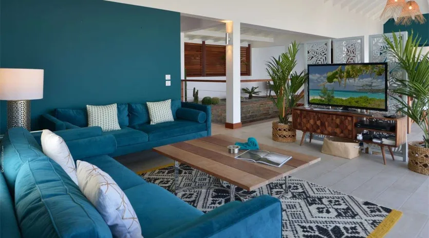  vacation rental photo St Barthelemy WV FLA Villa Flamands Bay St Barts Villa flaliv02 desktop SBP
