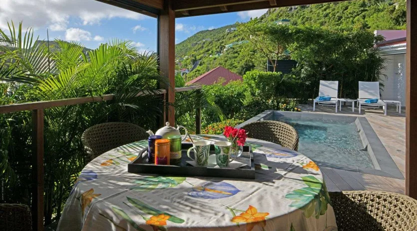  vacation rental photo St Barthelemy WV STT Villa Silhouette St Barts Villa STTdek01 desktop