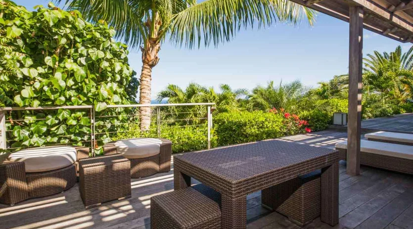 vacation rental photo St Barthelemy WV TIG Villa Casa Tigre St Barts Villa tigdek06 desktop