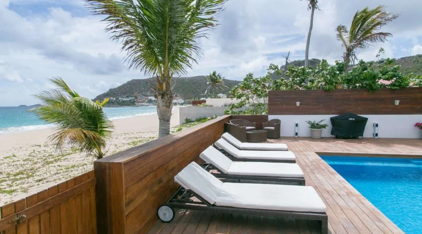  vacation rental photo St Barthelemy WV VDD Villa Villa Do Dragan St Barts Villa VDDdek02 desktop SBP