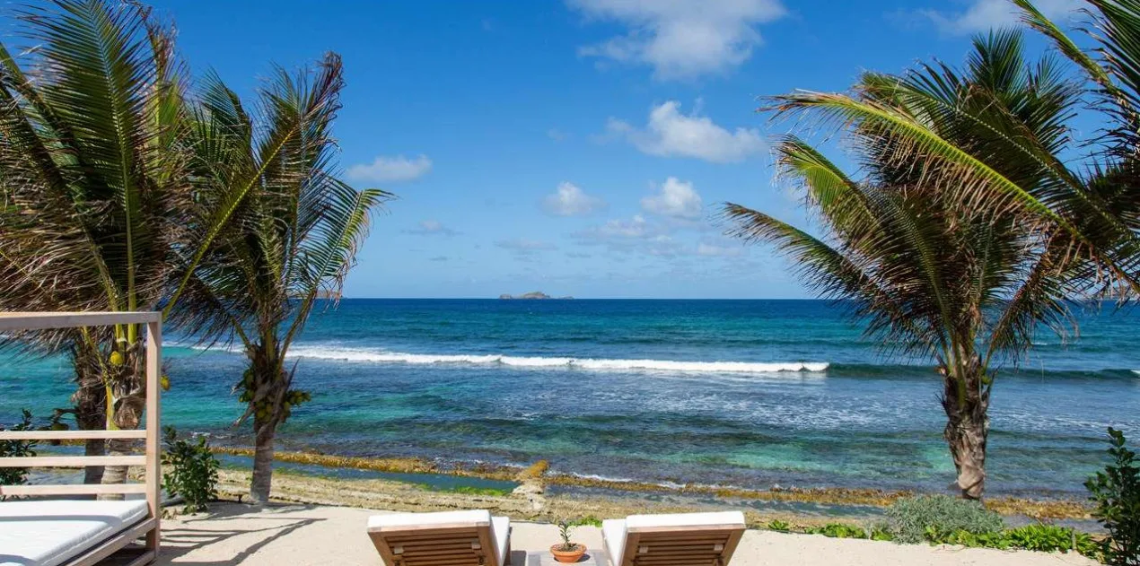 vacation rental photo St Barthelemy WV ACG Villa Greenheart St Barts Villa ACGdek01 desktop