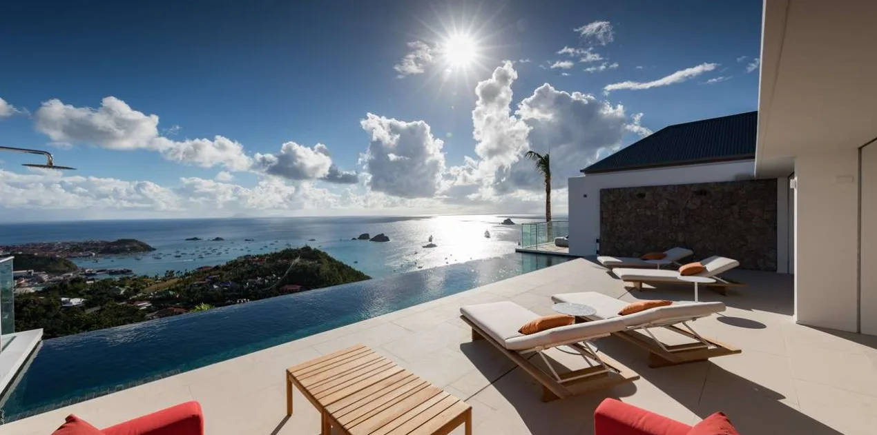 vacation rental photo St Barthelemy WV DZR Villa Dzir St Barts Villa dzrpol01 desktop SBP