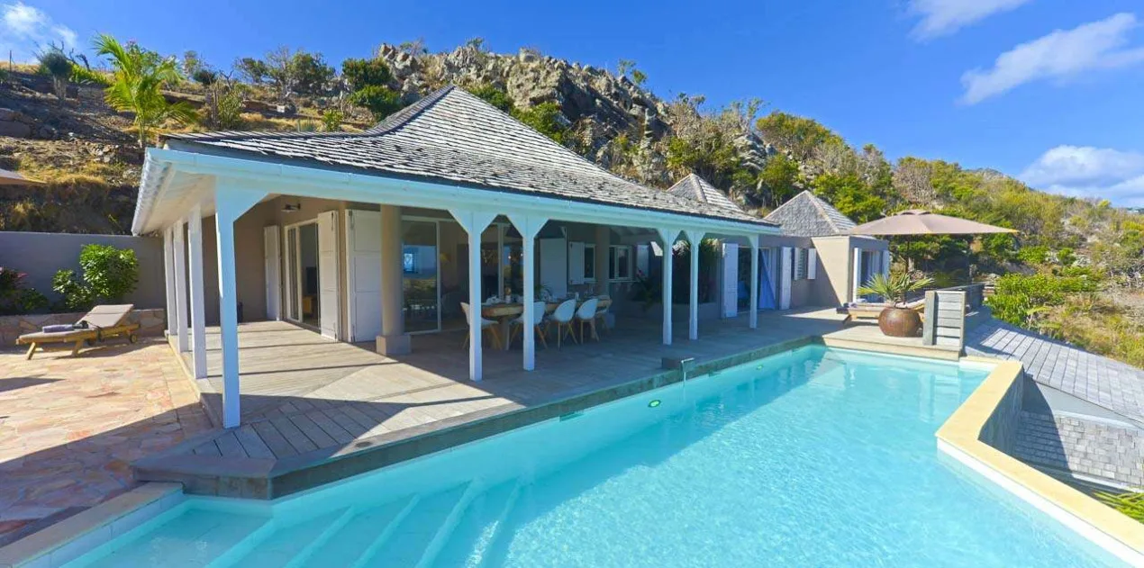 vacation rental photo St Barthelemy WV LAR Villa Lagon Rose St Barts Villa LARpol01 desktop SBP
