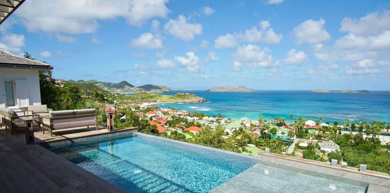 vacation rental photo St Barthelemy WV LAS Villa View Point St Barts Villa LASpol01 desktop