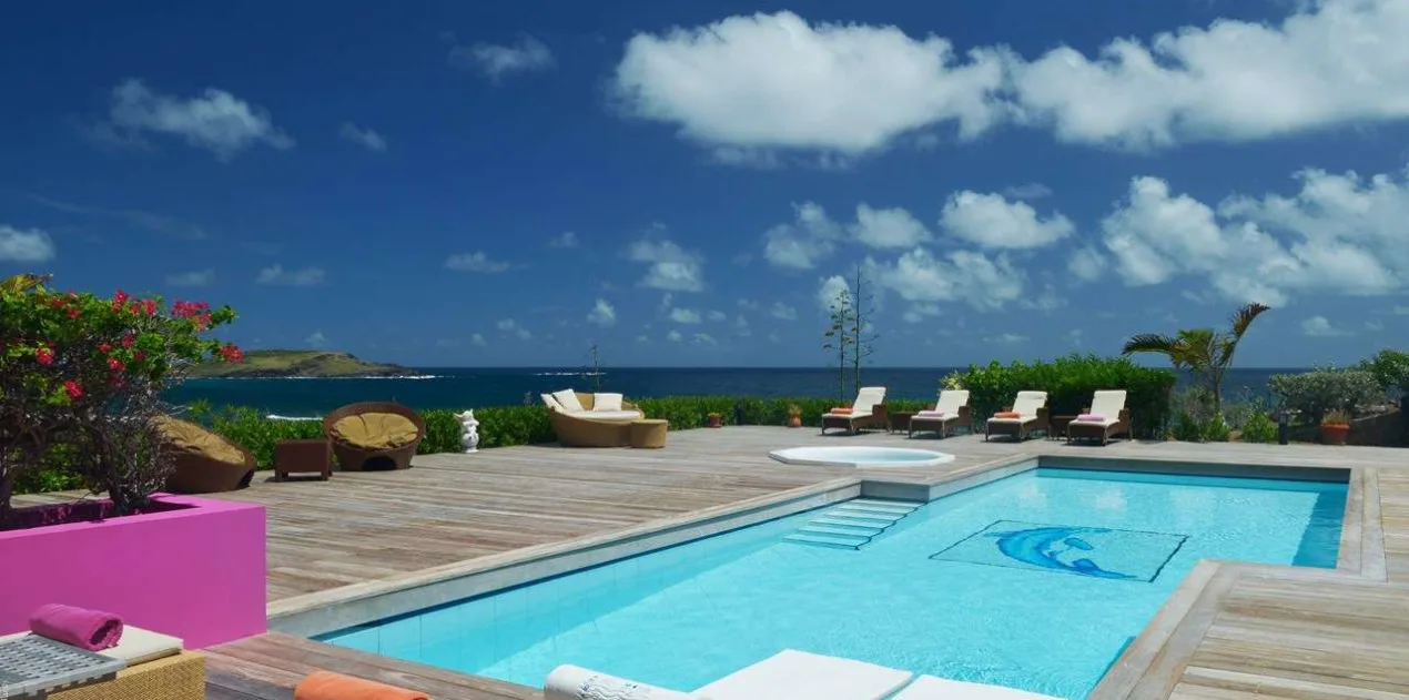 vacation rental photo St Barthelemy WV SUN Villa La Vie en Rose St Barts Villa sunpol03 desktop