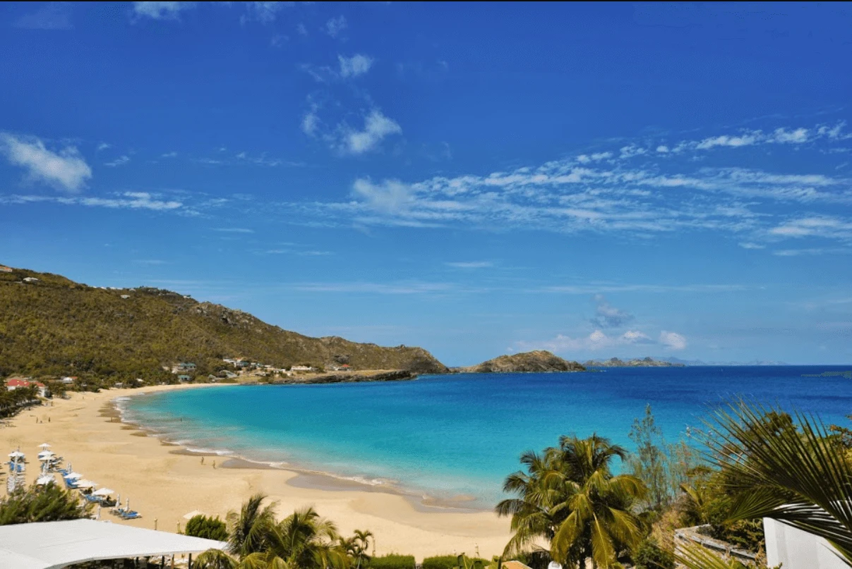 Colombier Beach (St. Barts)only accessible by boat